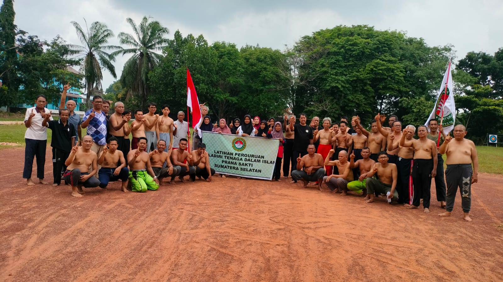 Penamatan & Latihan Bersama Anggota Prana Sakti Sumsel